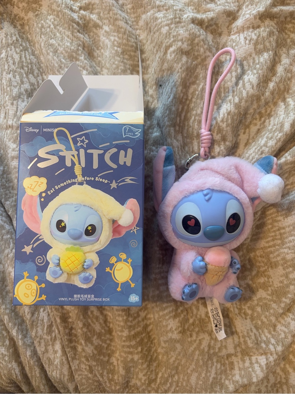 MINISO - Stitch Eat Something Before You Sleep